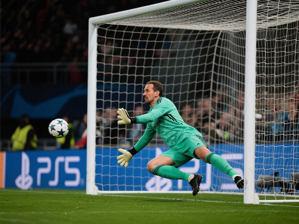 36岁门将上演欧冠惊奇瞬间:1秒闪移3米守空门,神扑两次救险 36岁门将上演欧冠惊奇瞬间:1秒闪移3米守空门,神扑两次救险