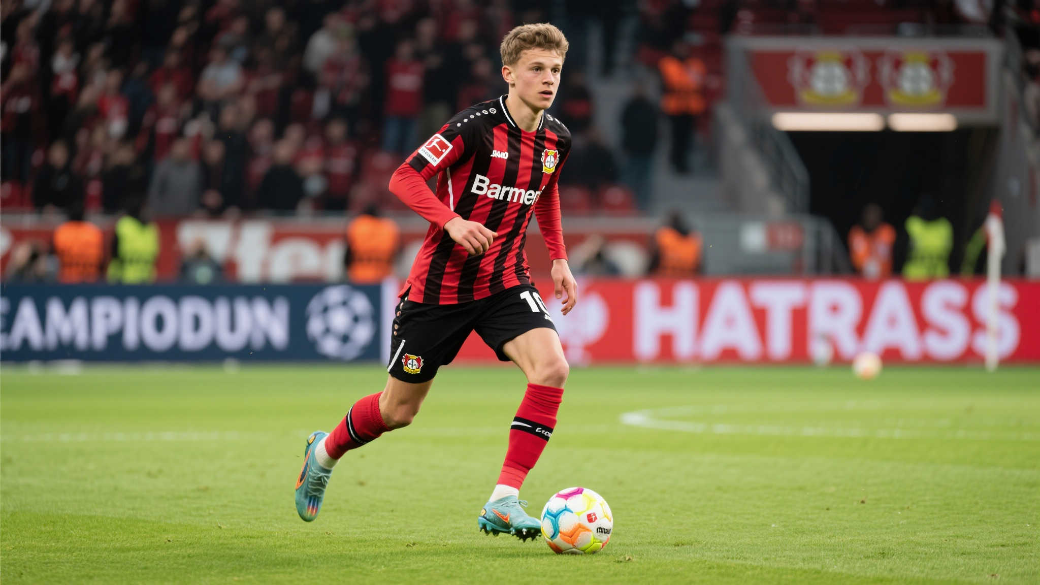 2003年出生的弗洛里安·维尔茨是勒沃库森青训系统